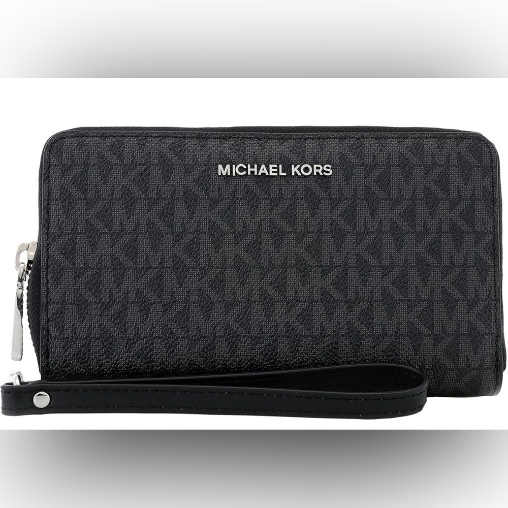 Michael Kors Black Wristlet Wallet